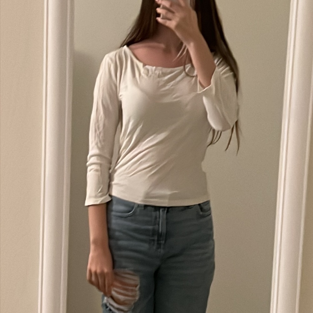 Small American eagle 3/4 length shirt